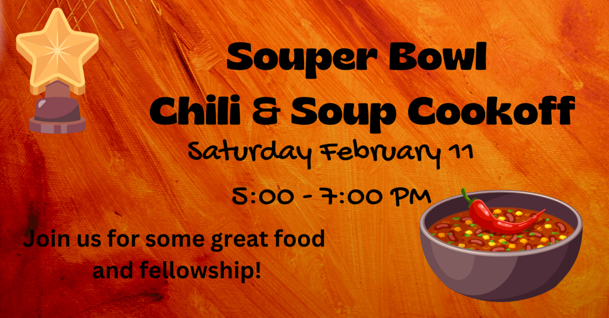 Annual Souper Bowl Longbranch Community Baptist Church